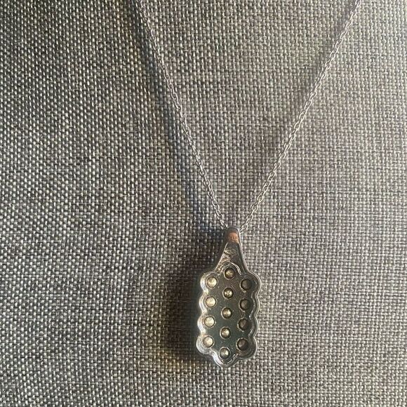 Mini Dog Tag CZ 316LSS Necklace - Picture 3 of 3